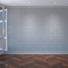 Ekena Millwork Medium Garland Decorative Fretwork Wall Panels in Architectural PVC, 15 3/8"W x 15 3/8"H x 3/8"T WALP16X16GRD